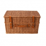 Field of Flowers Chambray Picnic Basket  Measurements: 16.0\W x 11.0\H x 22.0\L 

Materials: Polyester
Care & Use:  Spot Clean



